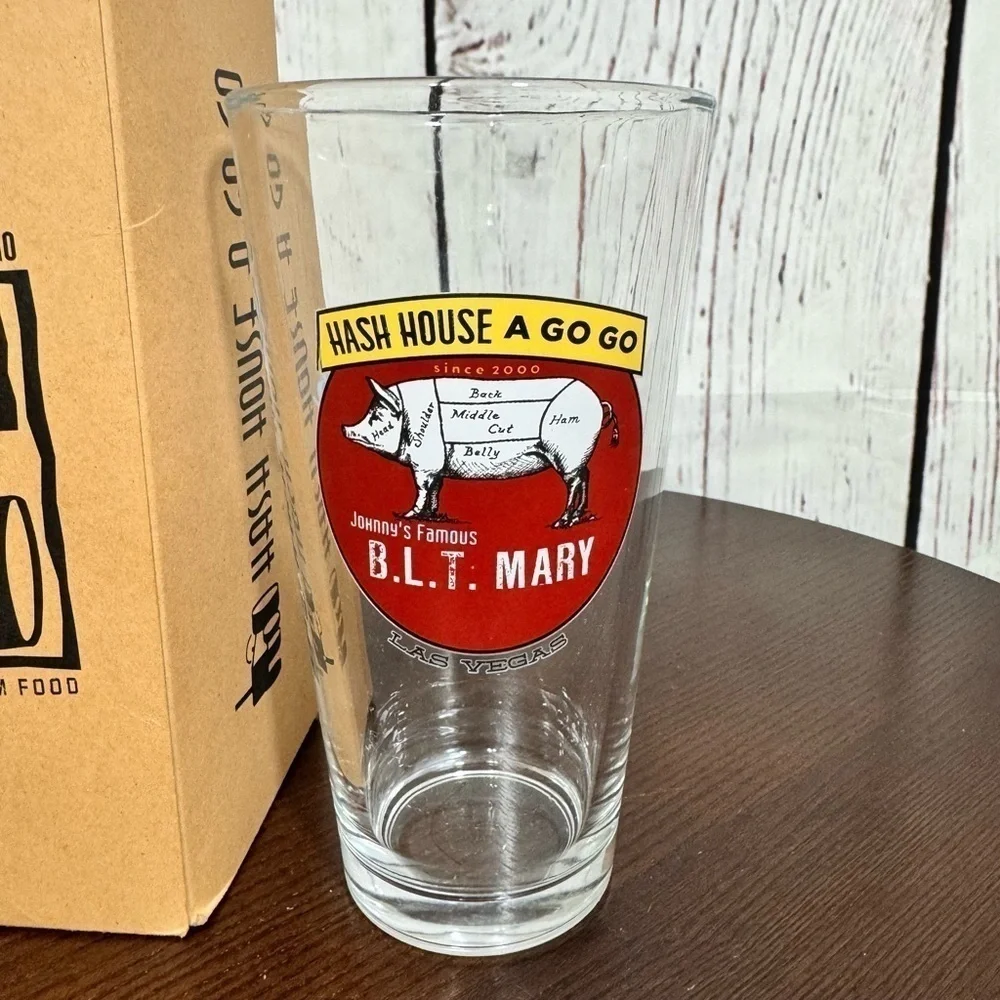 HASH HOUSE A GO GO LAS VEGAS souvenir glass